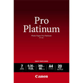 Canon PT-101 Pro Platinum A4 Photo Paper 20 Sheets - 2768B016